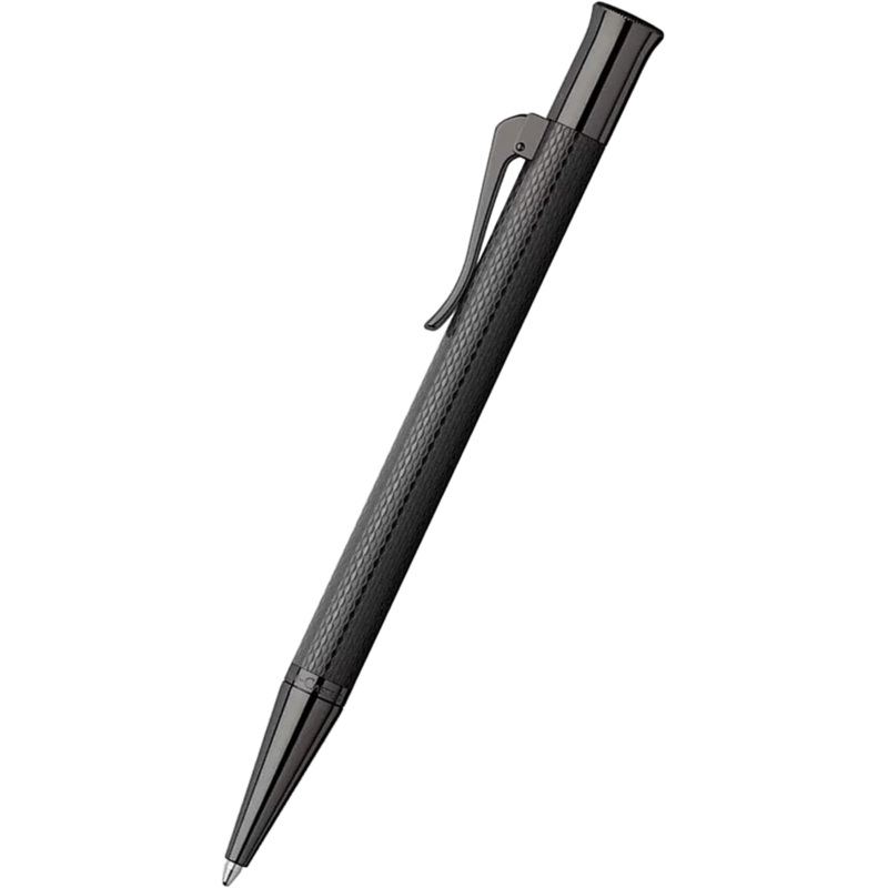 Graf Von Faber-Castell Guilloche Ballpoint Pen – Black Edition