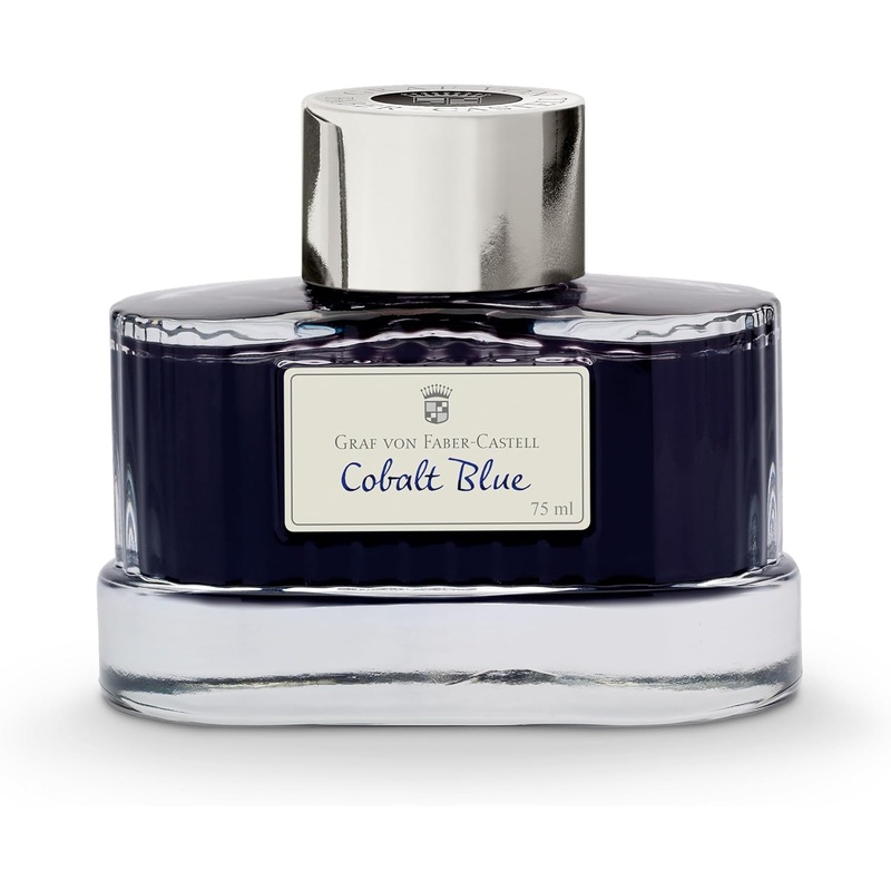 Graf von Faber-Castell Ink Bottle, Cobalt Blue, 75ml 141001
