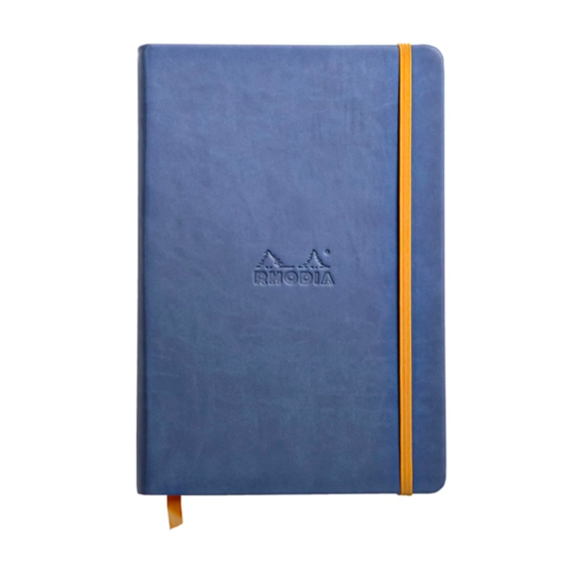 Rhodia Rhodiarama Webnotebook Softcover A5 Lined – Sapphire