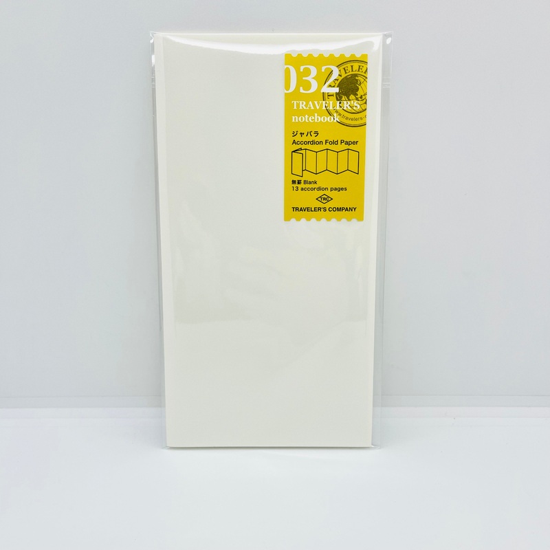 Traveler’s Notebook Regular Refill 032 Accordion Fold Paper