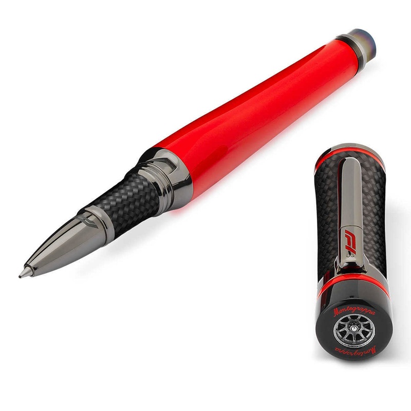 Montegrappa F1 Speed Carbon Roller Ball Pen, Red