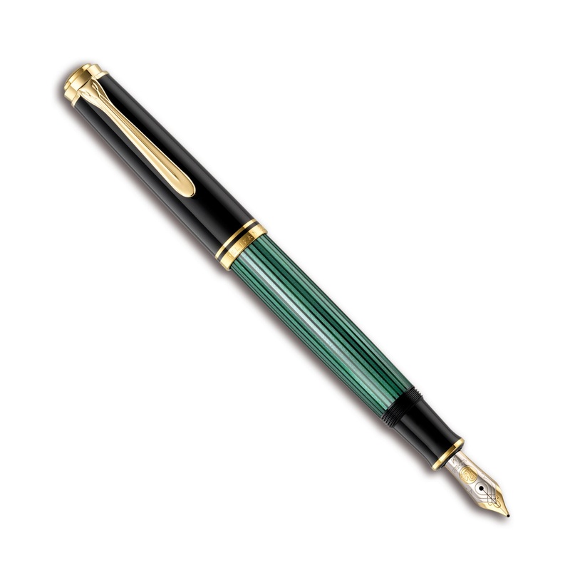 Pelikan Souvern M600 – Green Stripe Extra Fine