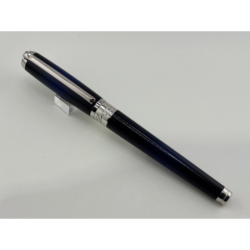 S.T Dupont Line D Atelier Navy Blue Rhodium trim – Fountain Pen