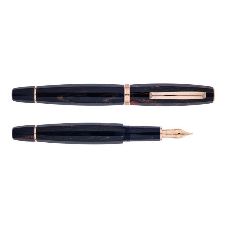 SCRIBO FEEL Ebonite Fountain Pen – Blu Califfo RGT