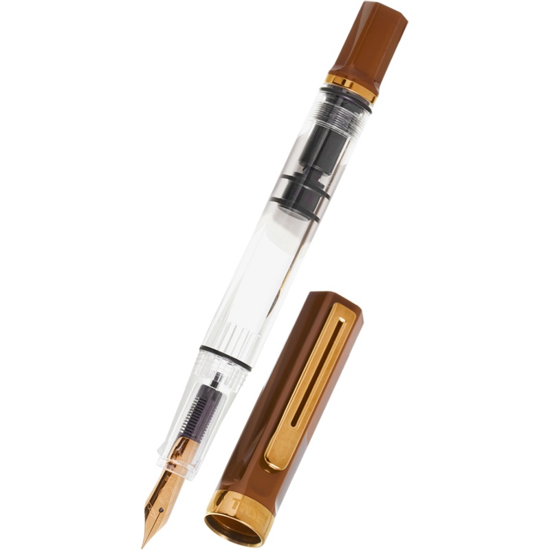 TWSBI Eco Fountain Pen – Espresso – Bronze Trim (Special Edition) Extra Fine