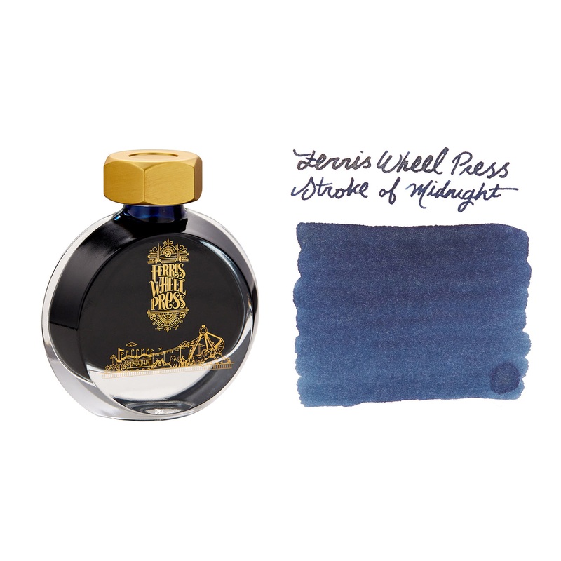 Ferris Wheel Press Stroke of Midnight – 38ml Bottled Ink