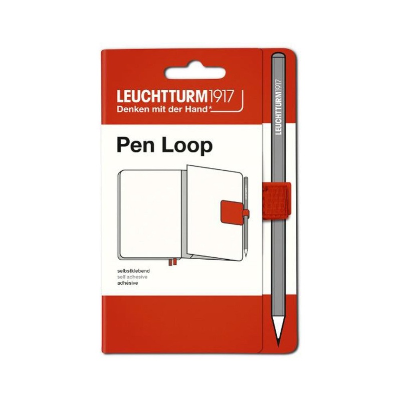 Leuchtturm1917 Pen Loop – Fox Red