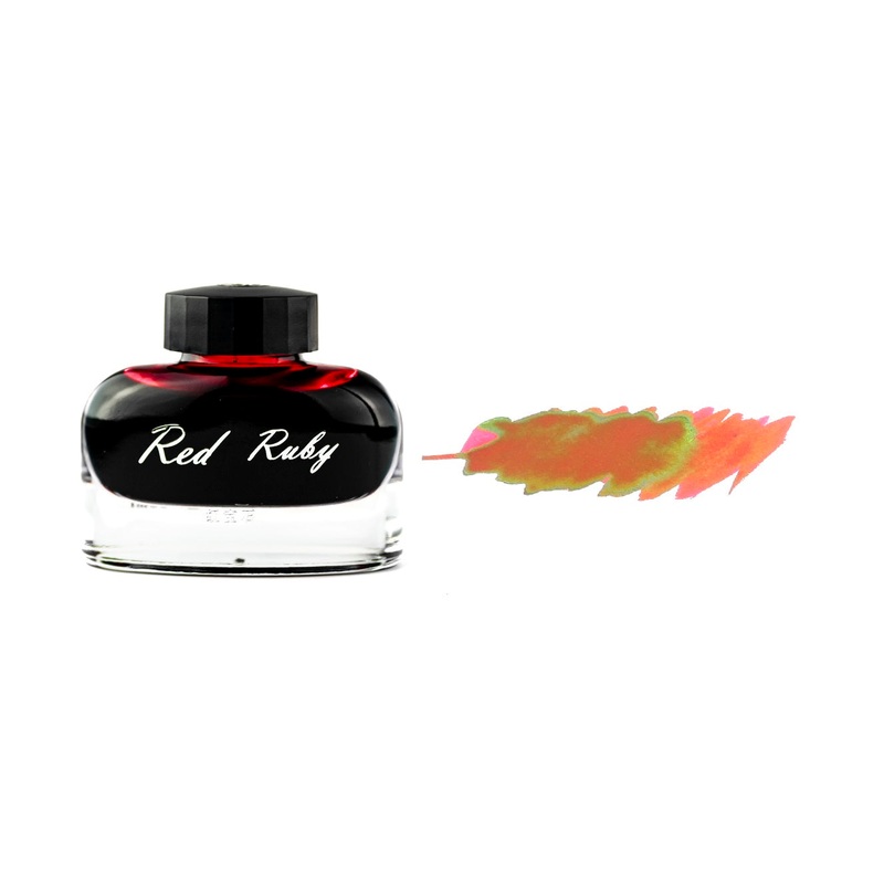 Ostrich Sheening Fountain Pen Ink Bottle, 30ml, Red Ruby