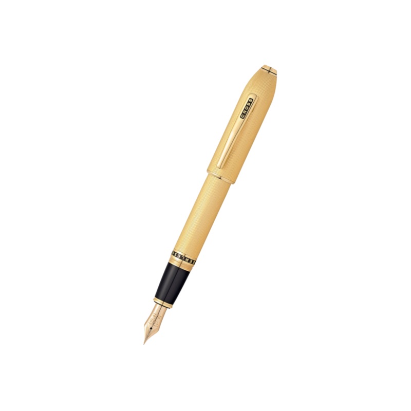 Cross Peerless 125 23KT Gold Plated Fountain Pen Fine