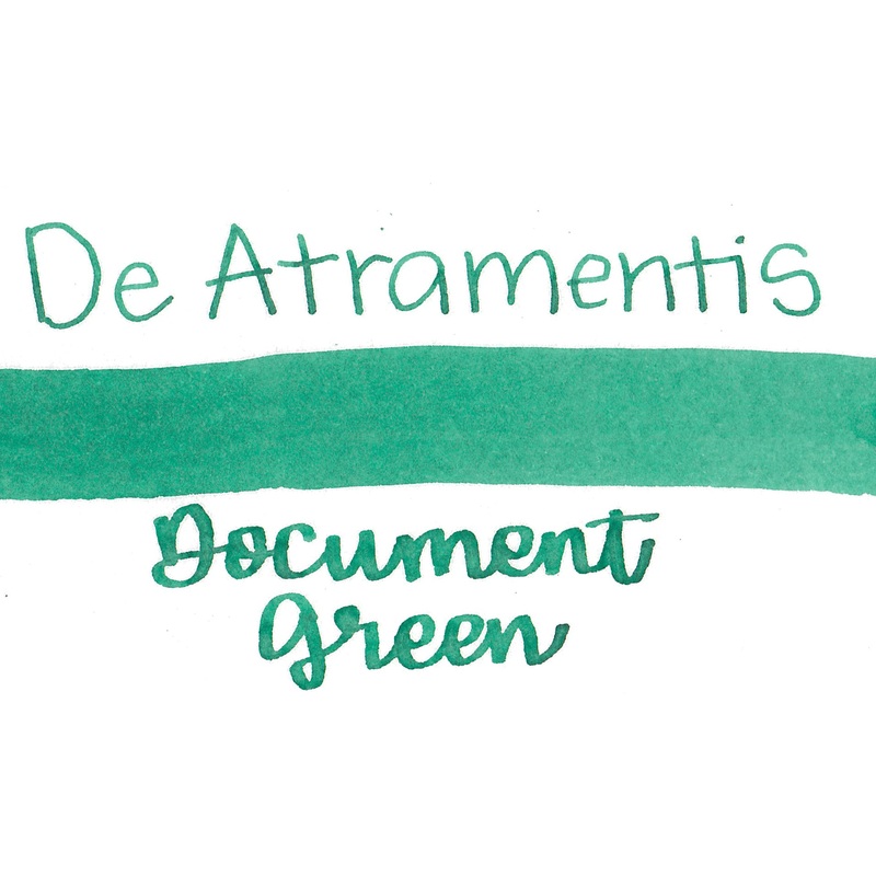 De Atramentis Document Ink Green 45ml Bottle
