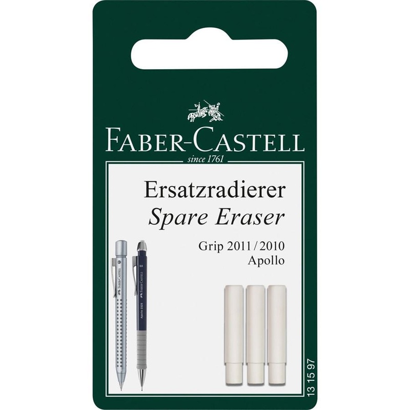 Faber-Castell Spare Erasers For Grip 2011