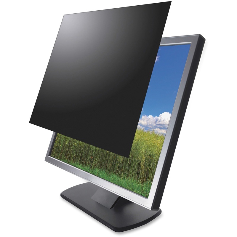 Kantek Secure-View Widescreen Blackout Privacy Filter Black – For 24″ Widescreen LCD Monitor, Notebook – 16:10 – Damage Resistant – PET (Film) – Anti-glare – 1 Each