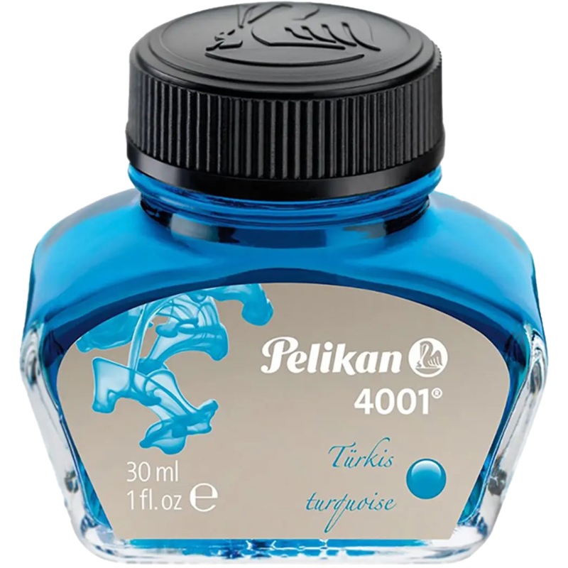 Pelikan 4001 Ink Bottle – Turquoise – 30ml
