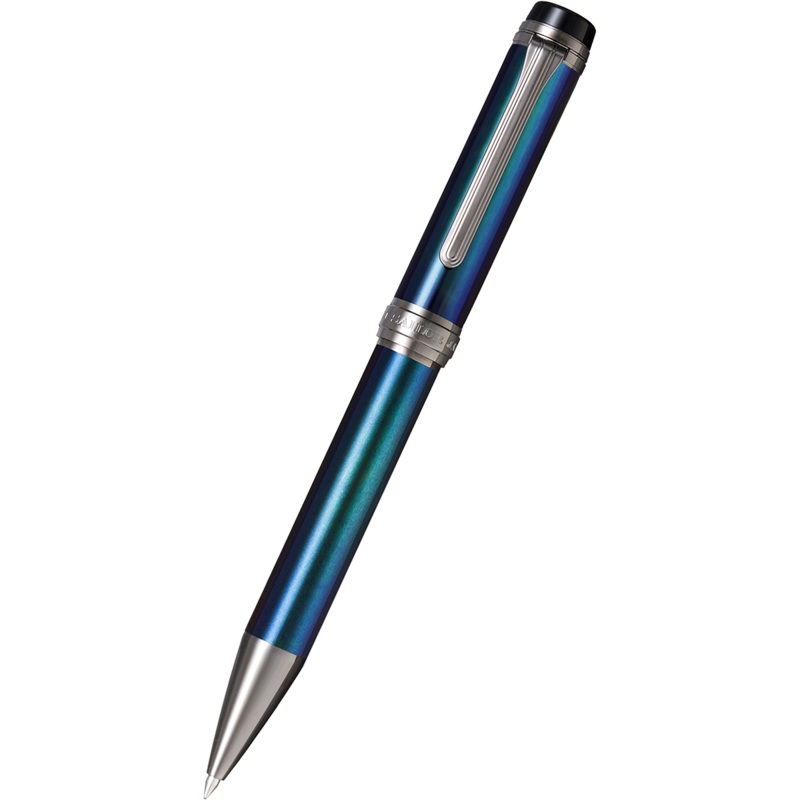 Sailor Cylint Ballpoint Pen – Blue Lagoon – Black Ion Trim