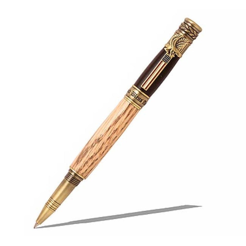 American Patriot Rollerball Pen Kits Chrome