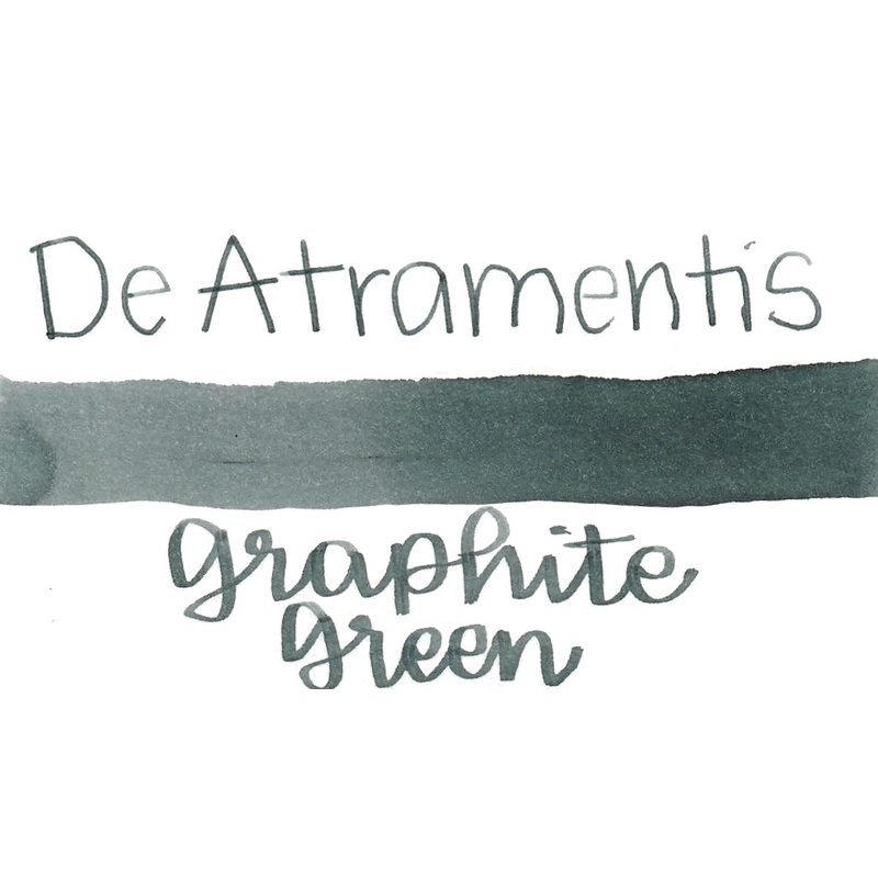 DeAtramentis Graphite Green 45ml Bottle