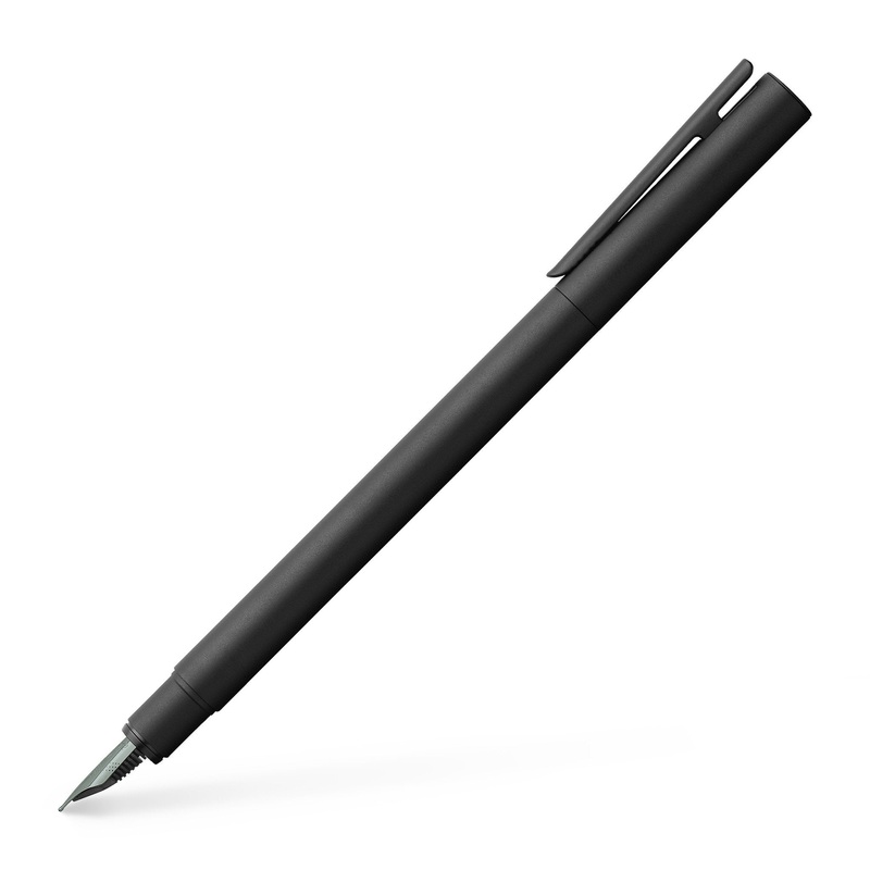 Faber-Castell Neo Slim Fountain Pen – Matte Black Fine