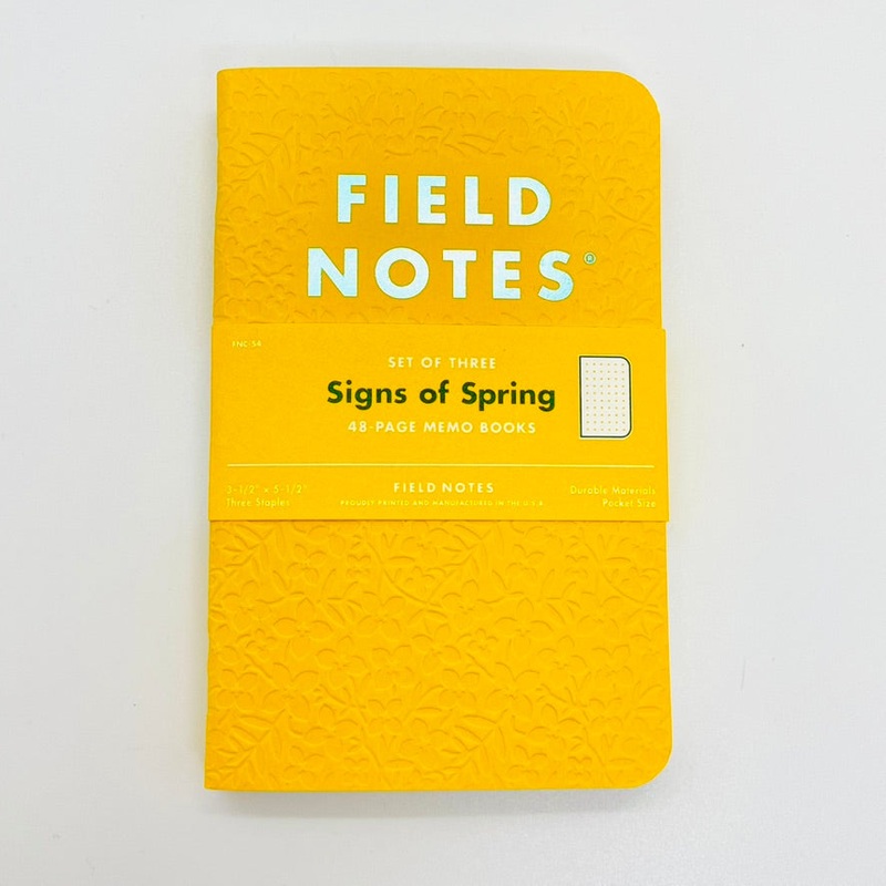 Field Notes Signs Of Spring Memo Book (Limited Edition)
