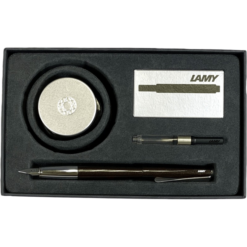Lamy Studio Gift Set – Dark Brown Extra Fine
