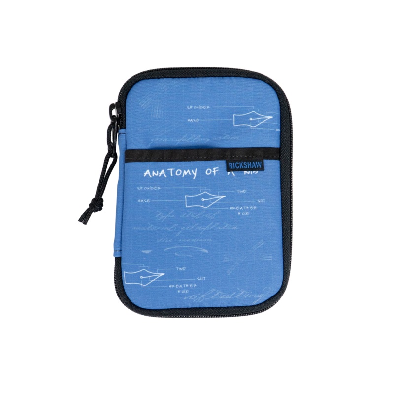 Rickshaw Bagworks Fillmore Pen Case – Anatomy of a Nib (Dromgoole’s Exclusive) Three Pen