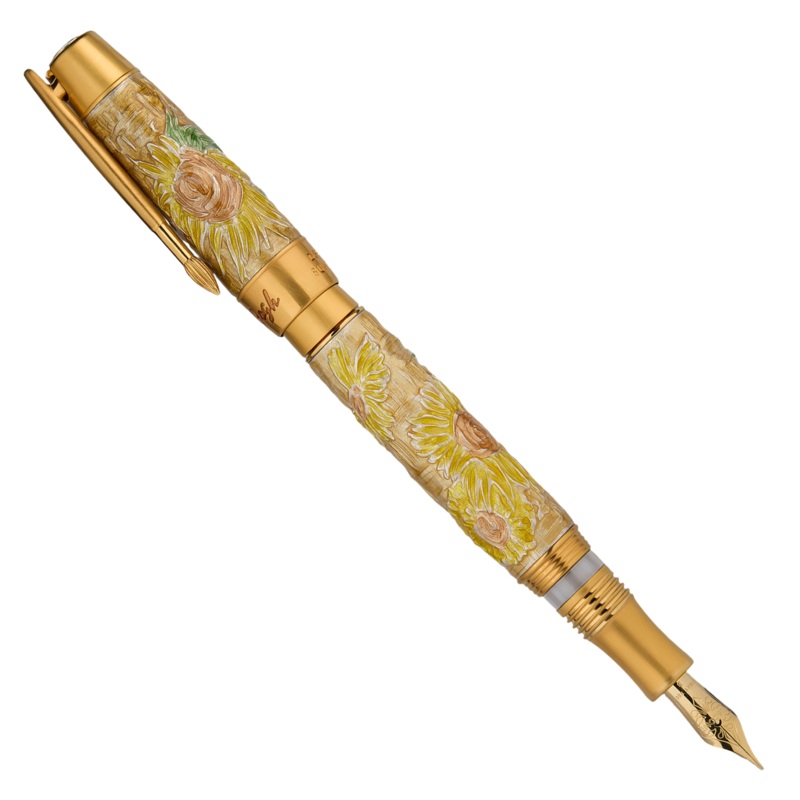 Visconti Van Gogh Dreaming Sunflowers Limited Edition – Fountain Pen 18KT Gold Extra Fine (EF)