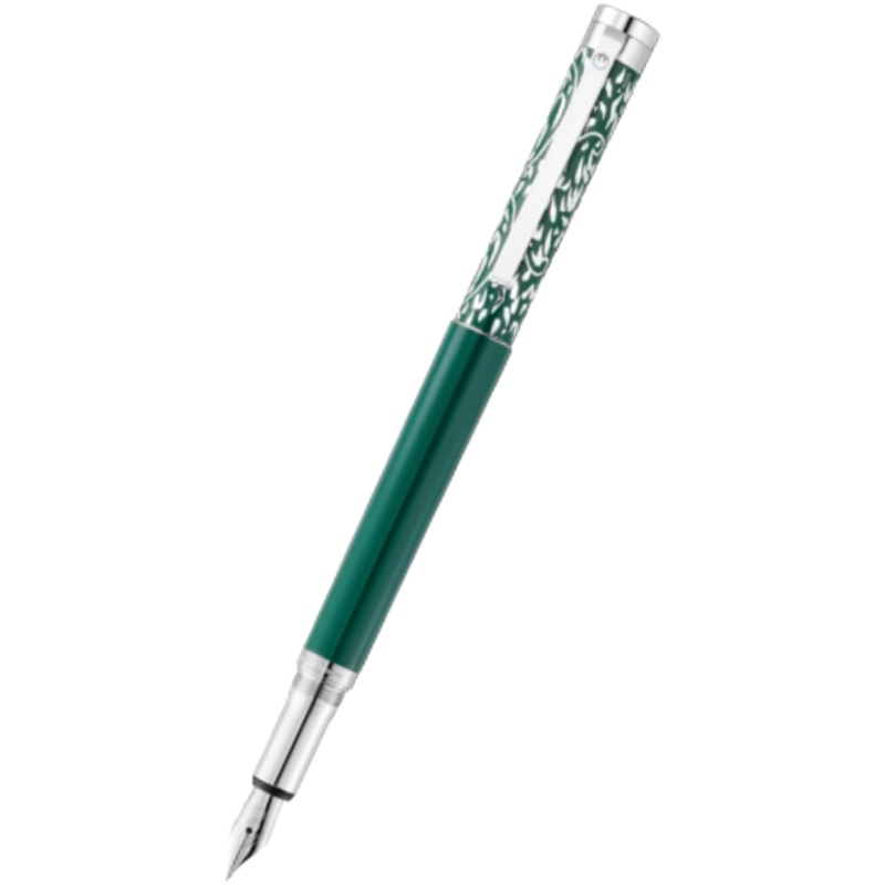 Waldmann Xetra Vienna Fountain Pen – Green (Special Edition) Extra Fine Steel