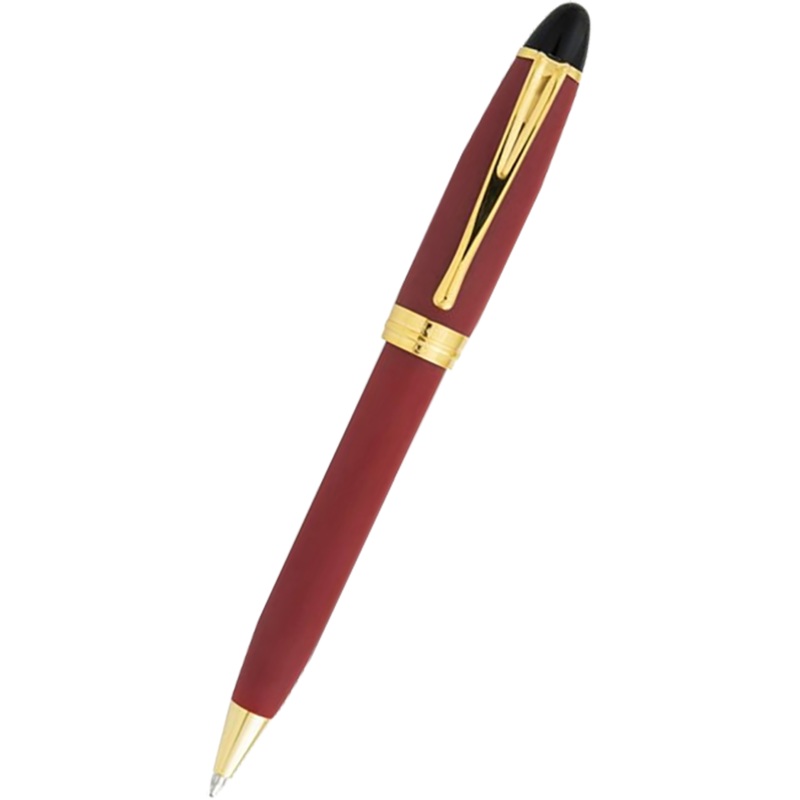 Aurora Ipsilon Ballpoint Pen – Satin Burgundy