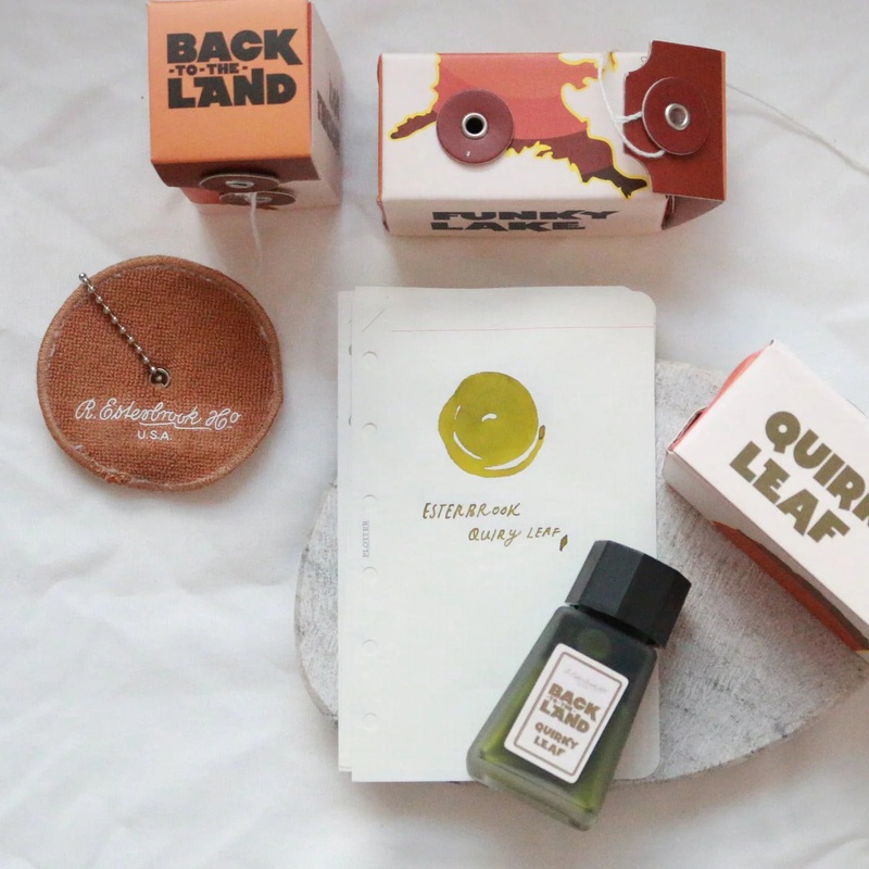 Esterbrook – Back to the Land Ink – Quirky Leaf 30ml Bottle