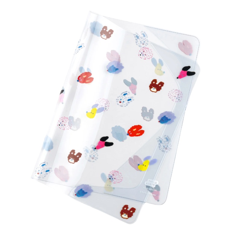 Hobonichi A5 Cousin Cover on Cover – Keiko Shibata: (Dog Ears Fluttering in the Wind)