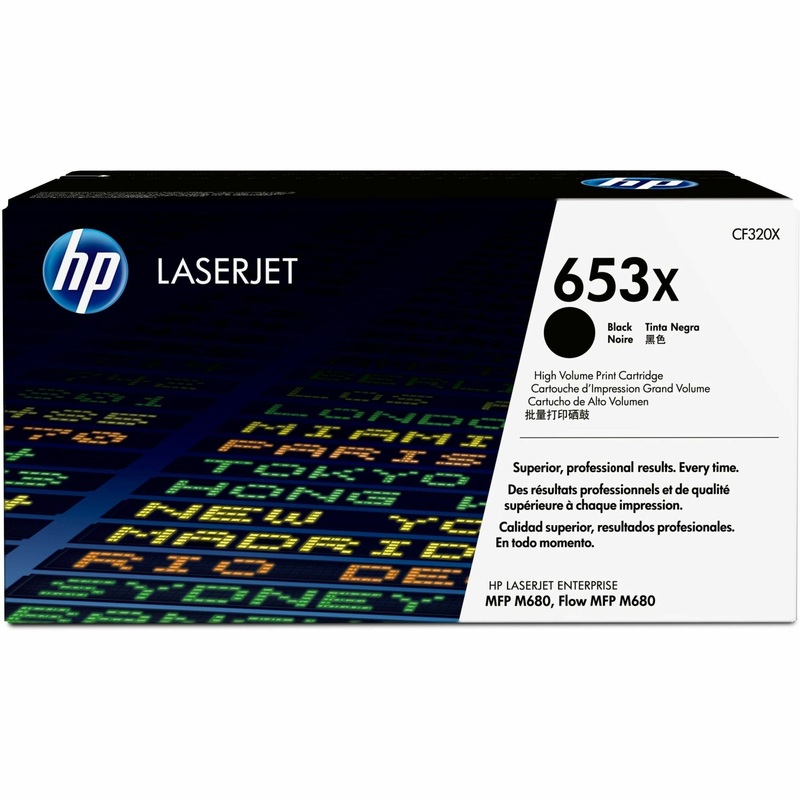 HP 653X (CF320X) Original High Yield Laser Toner Cartridge – Single Pack – Black – 1 Each – 20000 Pages