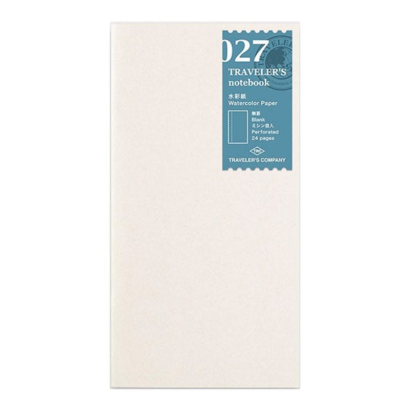#027 Watercolour Paper Refill (Regular)