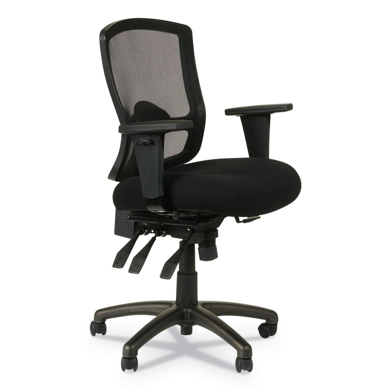 Alera Alera Etros Series Mesh Mid-Back Petite Multifunction Chair