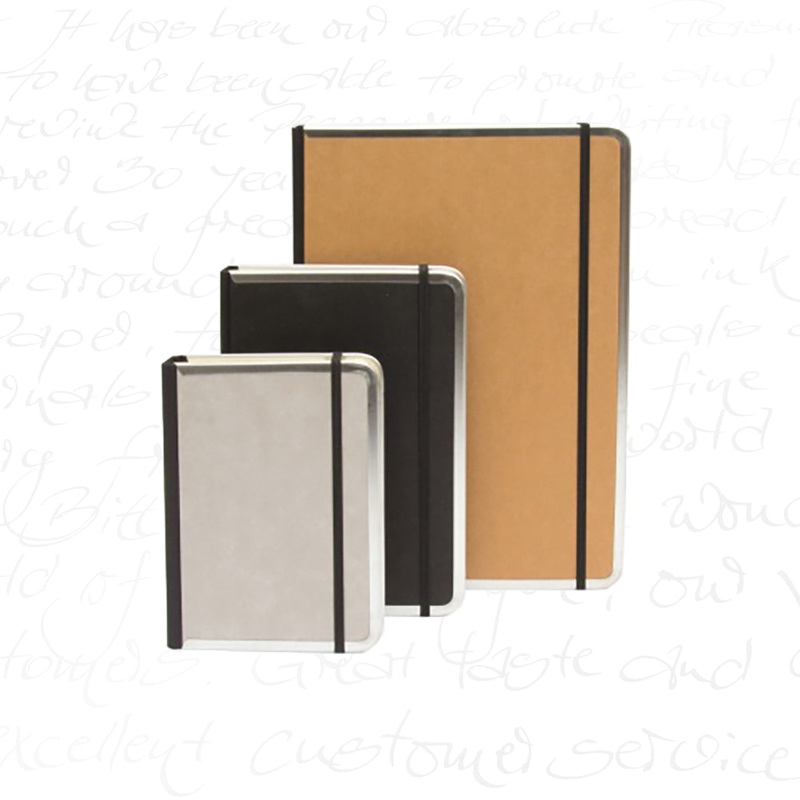 Bindewerk Basic Metal Edge Notebook 3.5 x 5″ Blank