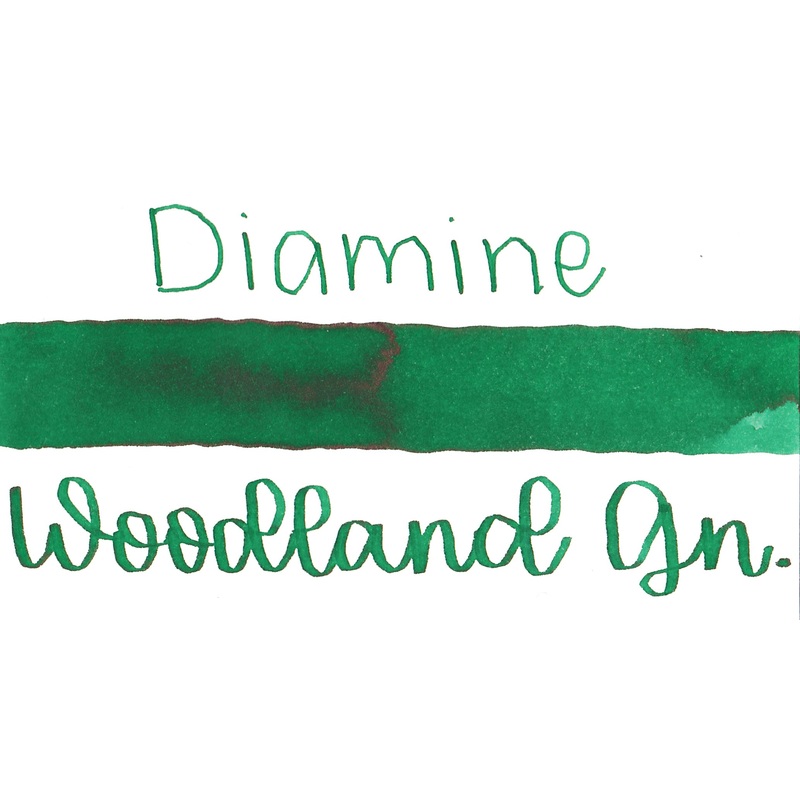 Diamine Woodland Green 80ml Bottle