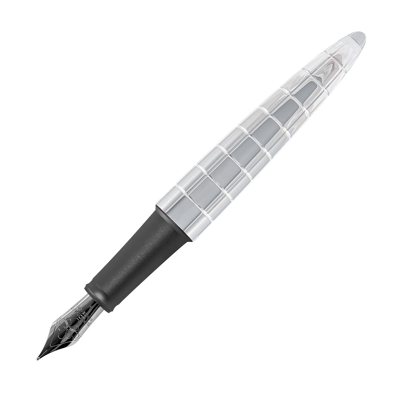 Diplomat Aero Fountain Pen – Rhomb Chrome Extra Fine