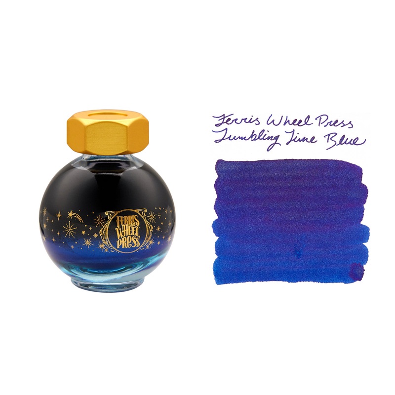 Ferris Wheel Press Tumbling Time Blue – 20ml Bottled Ink