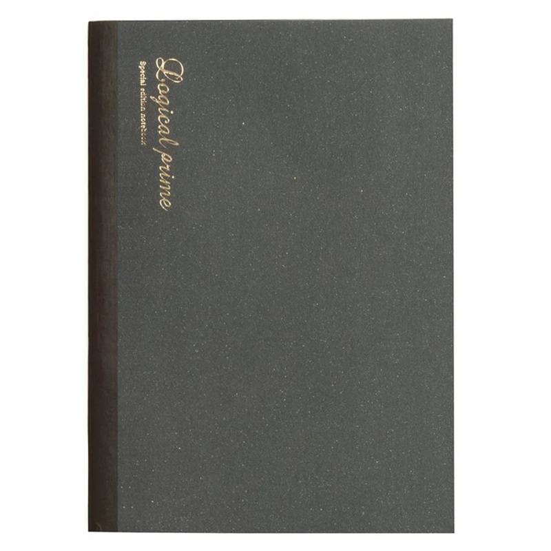 Nakabayashi Logical Prime B5 Grid Thread Binding Notebook – Grey
