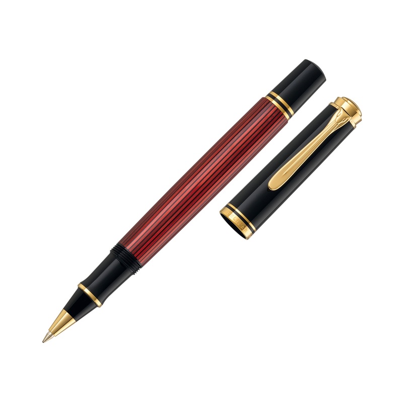 Pelikan R400 Rollerball Pen Souvern Black-Red 905521