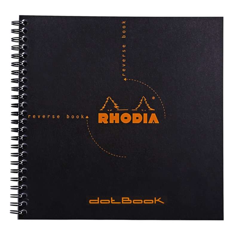 Rhodia 8.25 x 8.25″ Reverse Dot Book