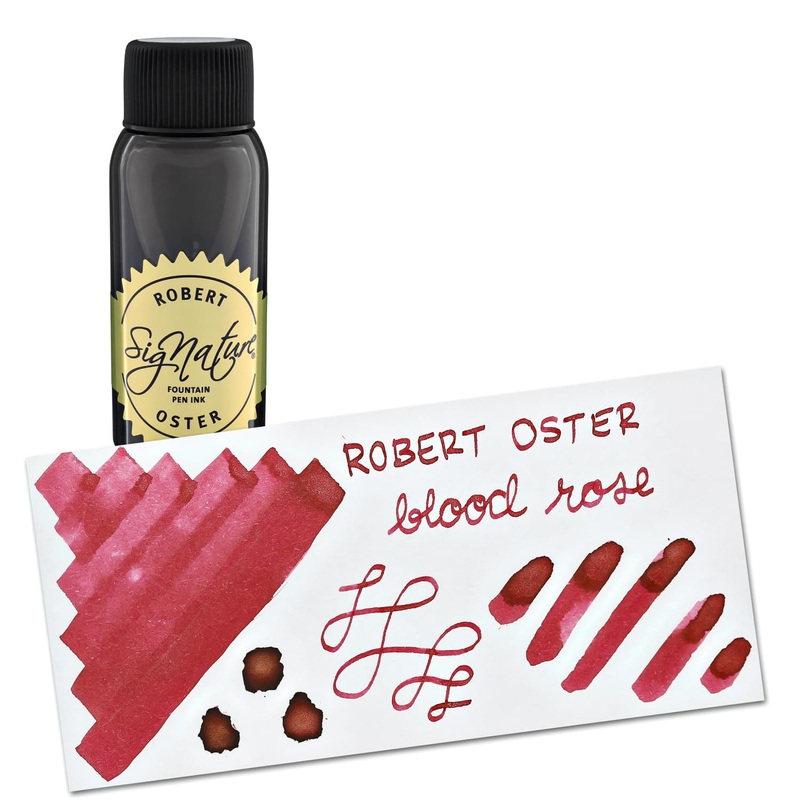 Robert Oster Shake ‘N’ Shimmy Bottled Ink in Blood Rose – 50mL