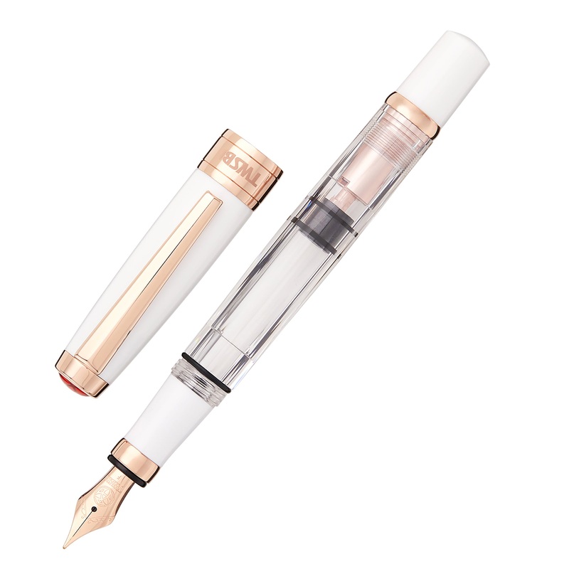 TWSBI Diamond 580 Fountain Pen – White RoseGold II Extra-Fine