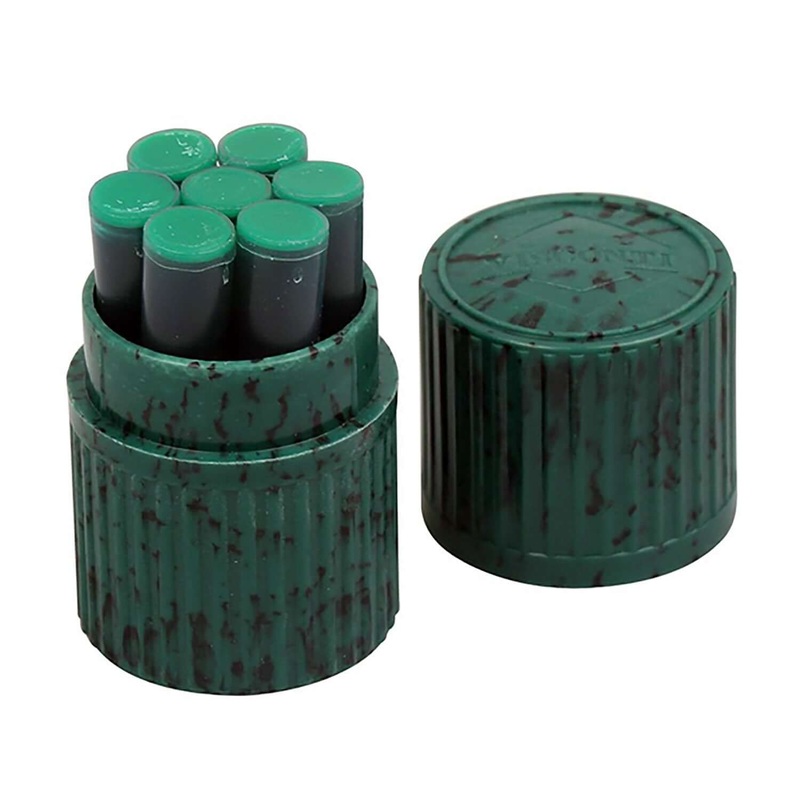 Visconti Ink Cartridges, Green – Pack Of 7