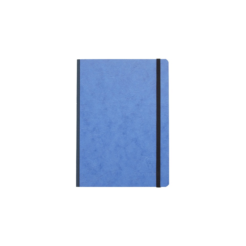 Clairefontaine Basic Clothbound A5 Notebook – Blue, Lined