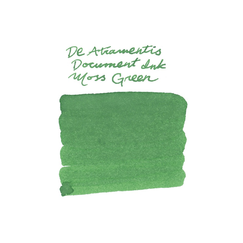 De Atramentis Document Ink Moss Green – Ink Sample