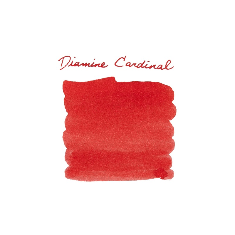 Diamine Cardinal – Ink Sample