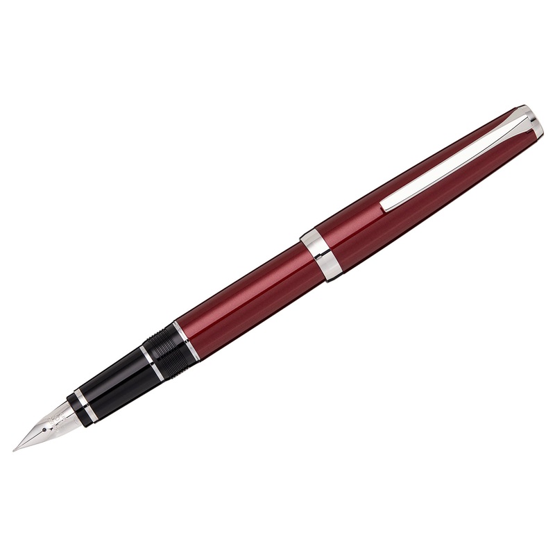 Pilot Metal Falcon Fountain Pen – Burgundy Soft Extra-Fine