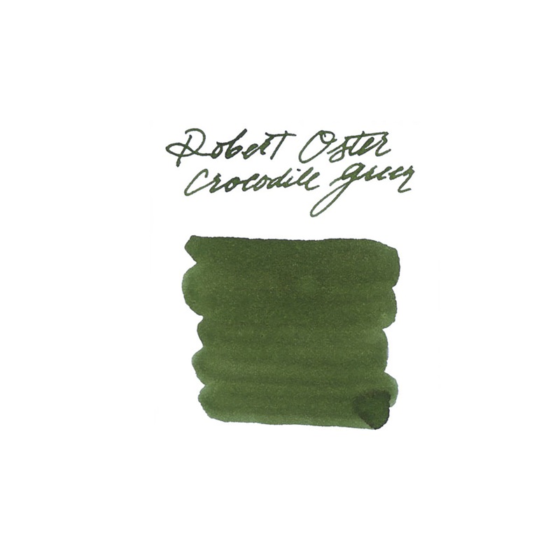 Robert Oster Crocodile Green – Ink Sample