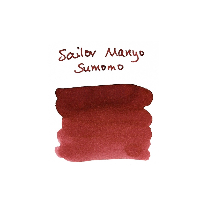 Sailor Manyo Sumomo – Ink Sample