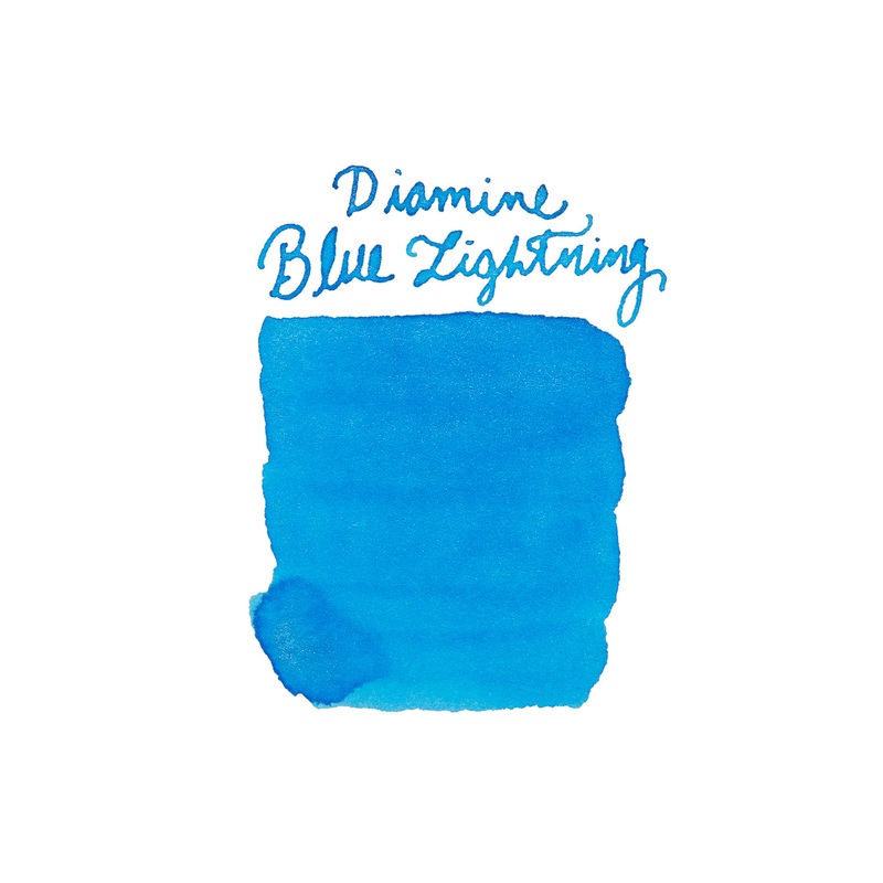 Diamine Blue Lightning – Ink Sample