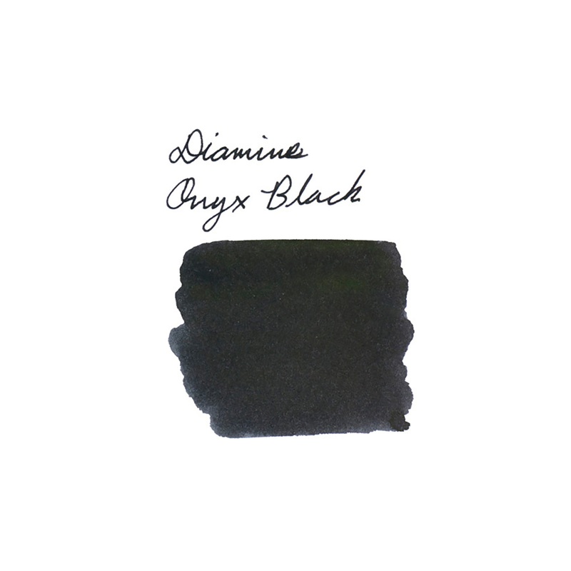 Diamine Onyx Black – Ink Sample